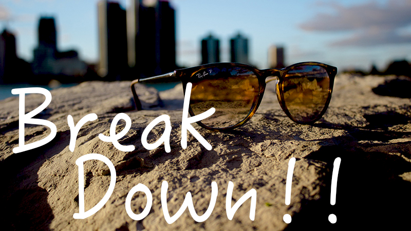 キャラクターを壊す