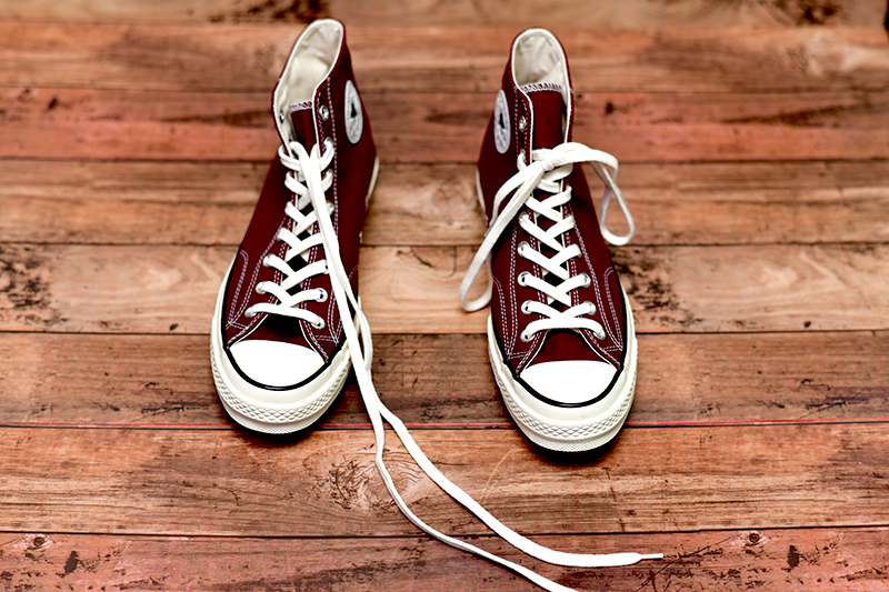 シューレースが長い