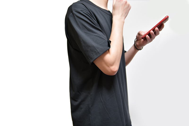 着用画像：サイド