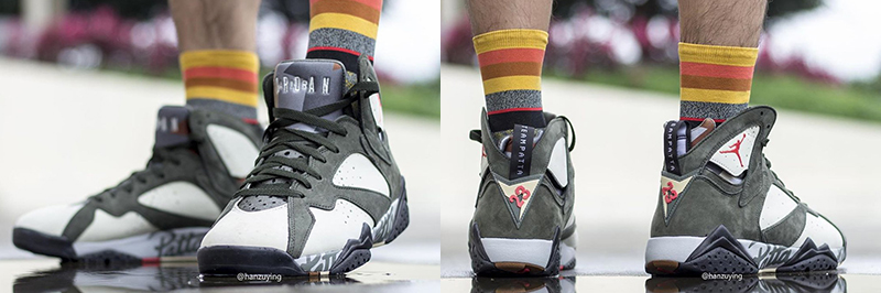 「エアジョーダン7 × Patta」第2弾カラー
