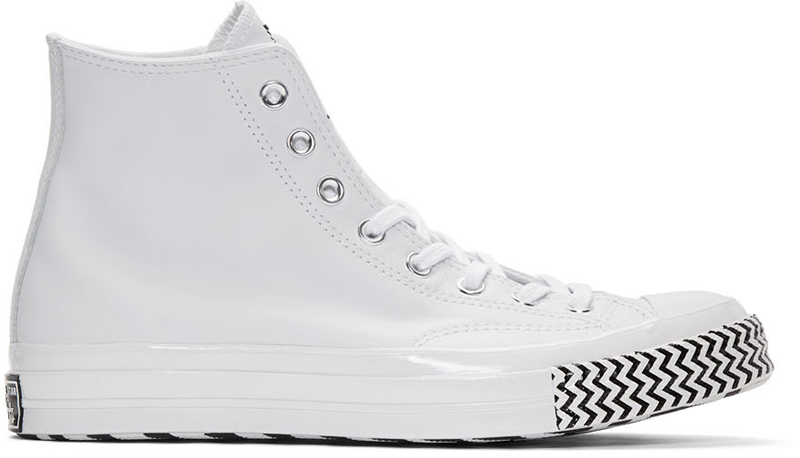 ホワイト / バフレザー