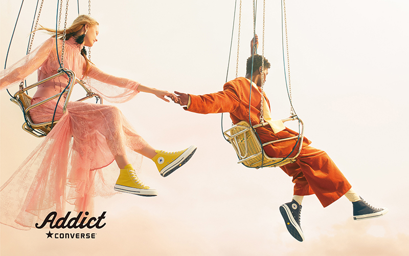 CONVERSE ADDICT 19AW 『スモーキーブラック』『マスタード』