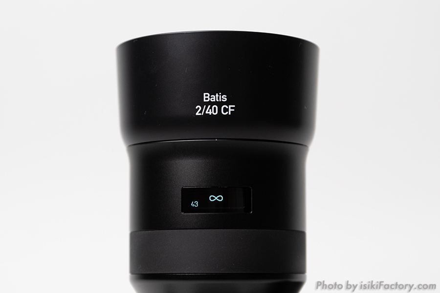 Zeiss Batis 2/40 CF 単焦点 E-mount ピント不良あり ZEISS Batis 2/40 | Sony αシリーズ用フルサイズオート