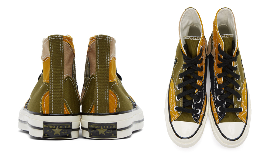 CT70 ランダムパッチワーク・ハイカット