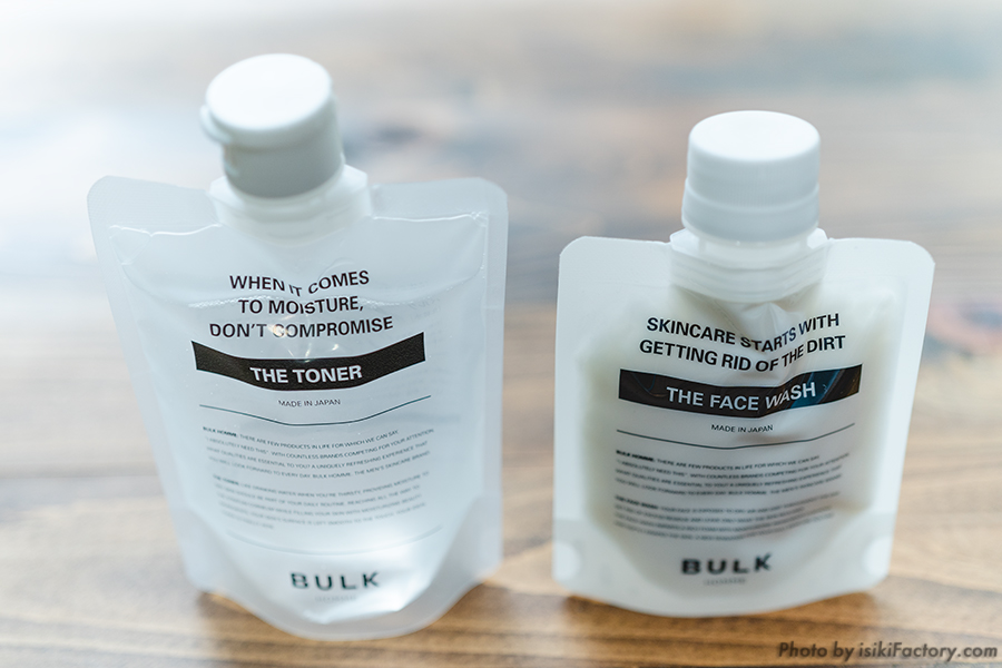 洗顔料と化粧水