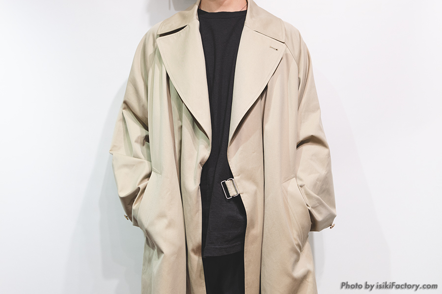 COMOLI - comoli コットンギャバタイロッケンコート 19aw beige 2