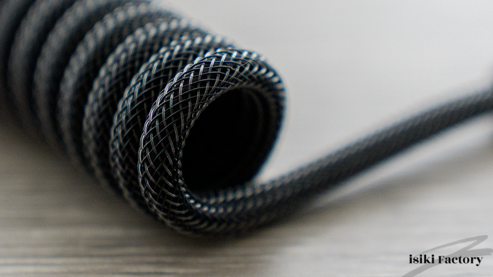 CableModのケーブルの編み込み